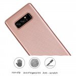 Wholesale Galaxy Note 8 Carbon Fiber Design TPU Case (Black)